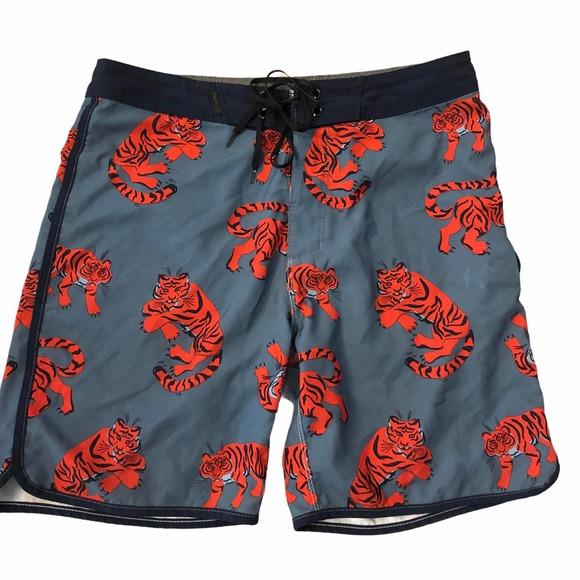 Hurley Other - Hurley Tiger Print Board Shorts